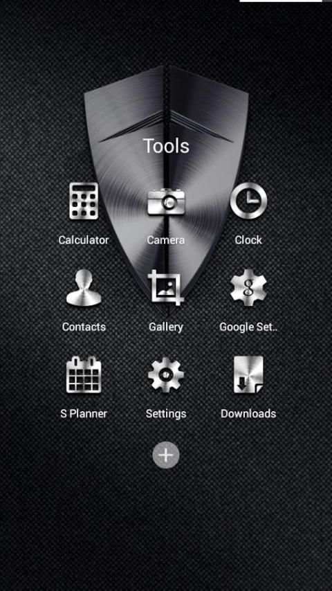 Metal Solo Launcher Theme screenshot 1