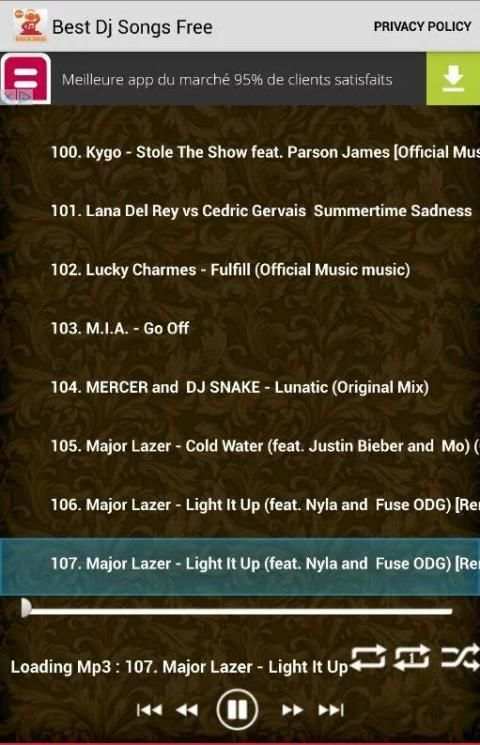 Best Dj Songs Free screenshot 5