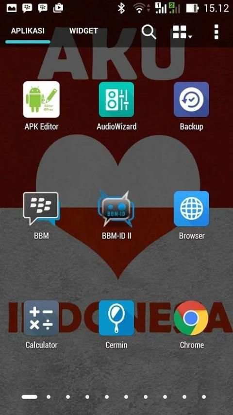 Tema BBM Transparan screenshot 1