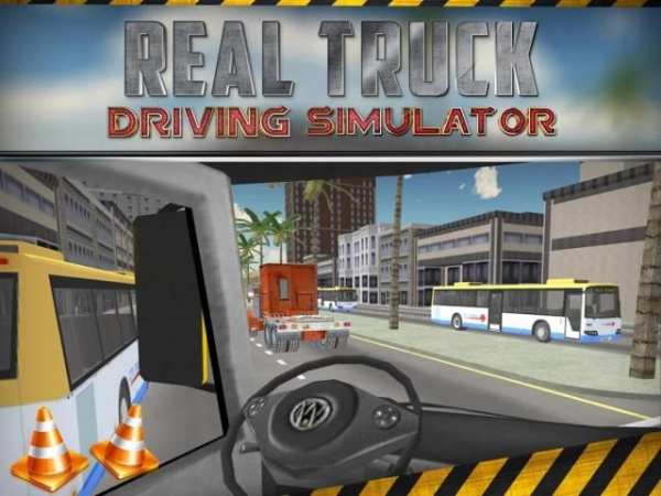 Real Truck Driving Simulator screenshot 9