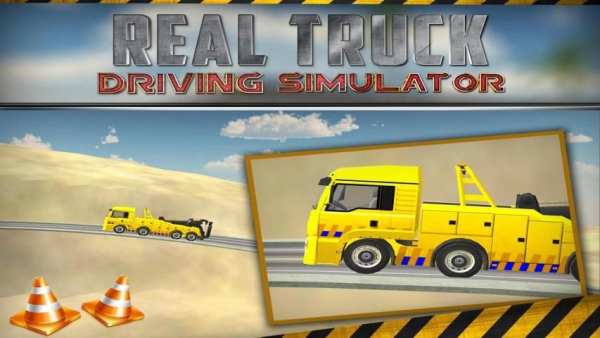Real Truck Driving Simulator screenshot 1