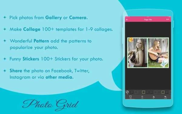 Photo Grid-Photo Collage Maker 1 تصوير الشاشة