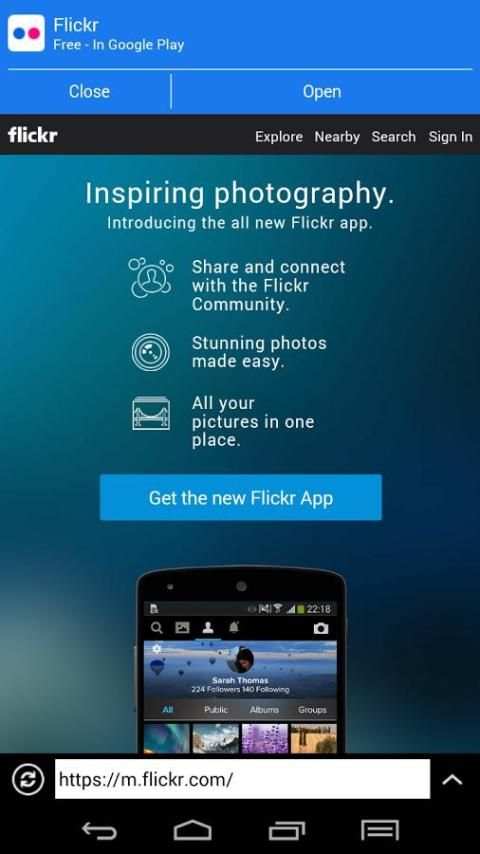 Free Cool browser screenshot 1