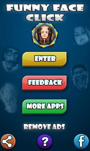Funny Face Click:Magic Effects скриншот 1
