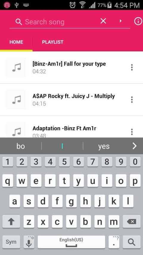 Top Free Music Player screenshot 1