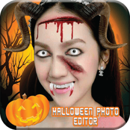 Halloween Makeup photo editor आइकन
