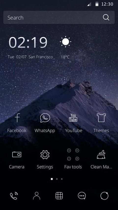 Star Line Theme screenshot 3