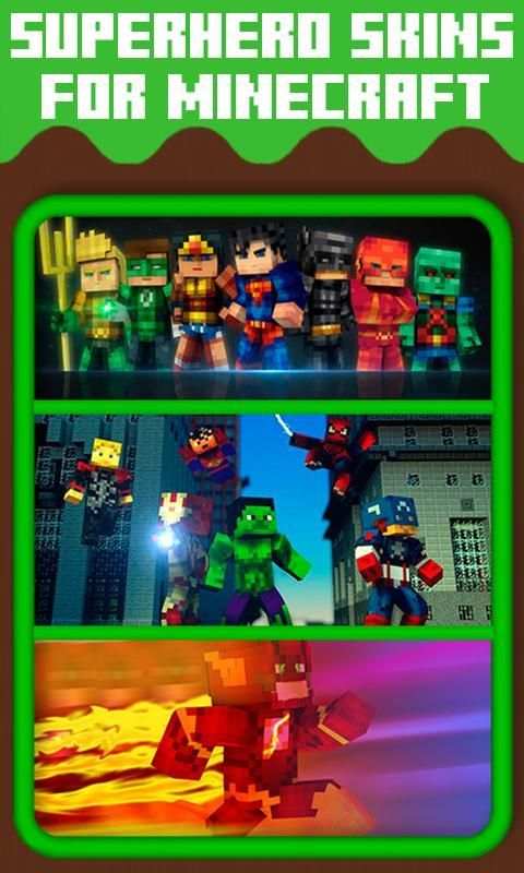 Superhero Skins for Minecraft screenshot 4