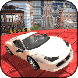 ikon kota menyenangkan mobil drift