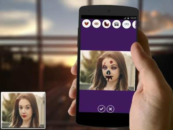 Zombie Face Maker Pro скриншот 1