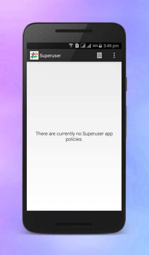 SuperUser for framaroot स्क्रीनशॉट 3