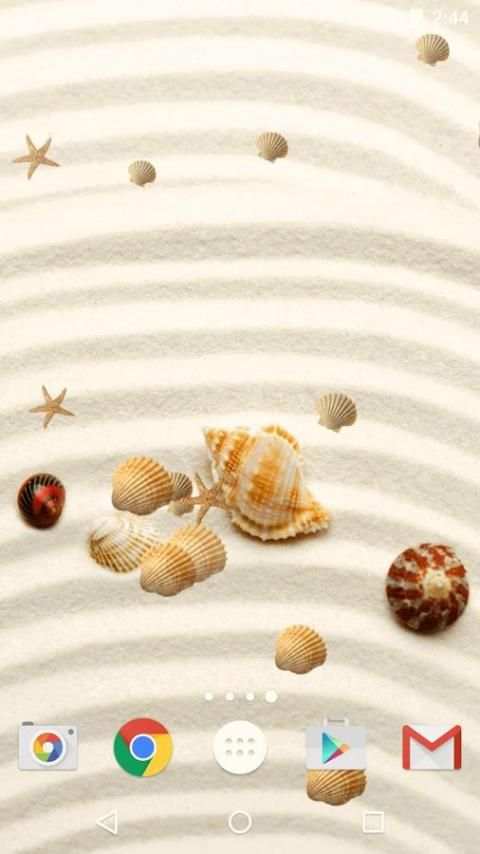 Sea Shell Live Wallpaper HD screenshot 4