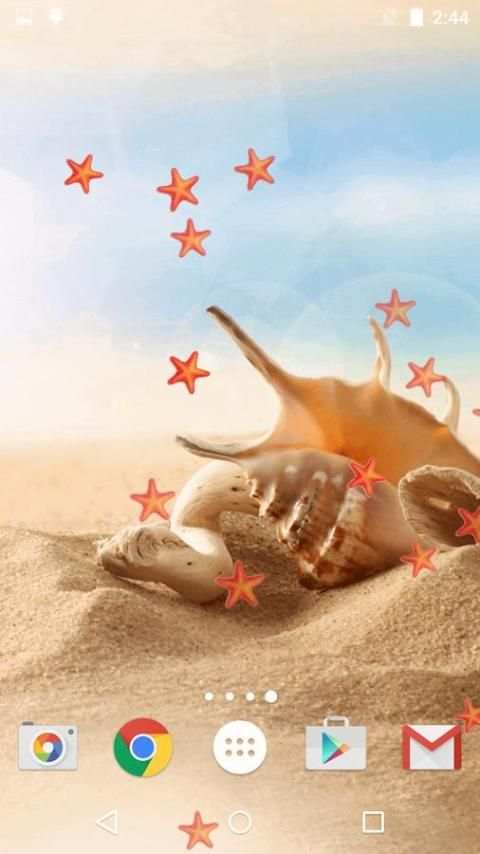 Sea Shell Live Wallpaper HD screenshot 5