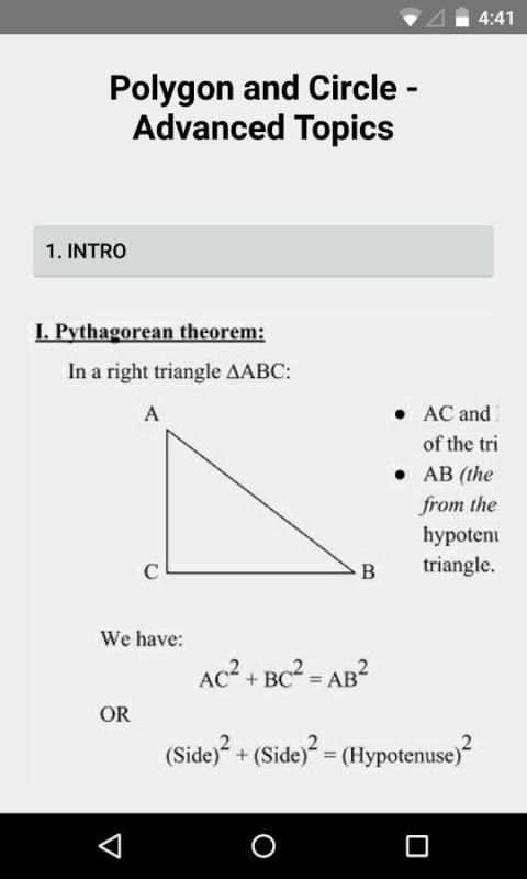 Basic Geometry स्क्रीनशॉट 4