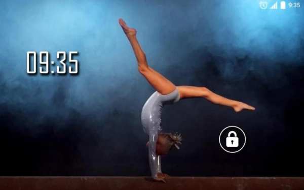 Gymnast Live Wallpaper screenshot 2