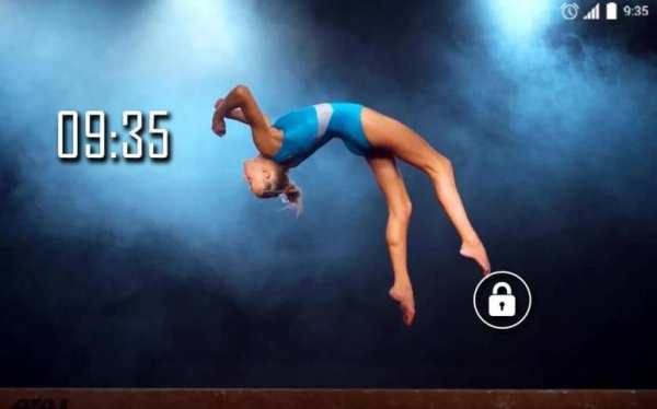 Gymnast Live Wallpaper screenshot 3