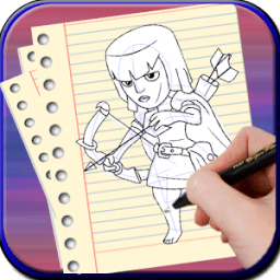 How to Draw COC иконка