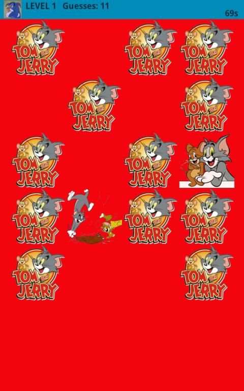 Tom and Jerry Memory Game скриншот 3