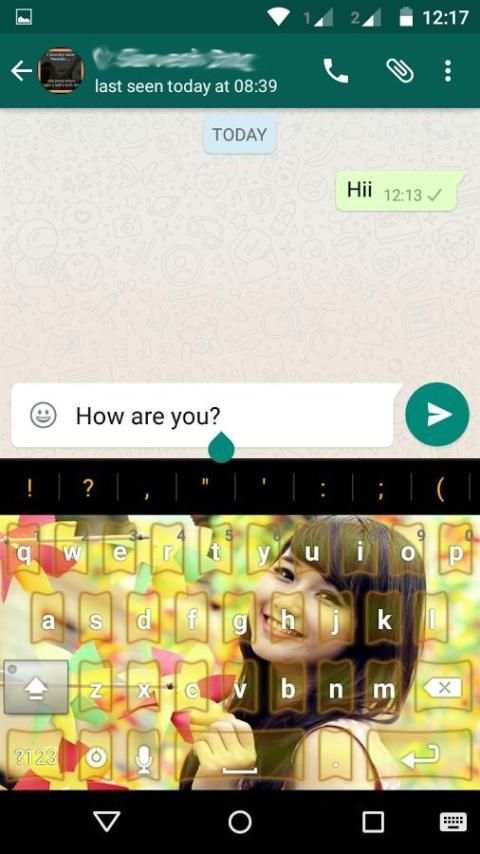 Keyboard foto sendiri screenshot 5