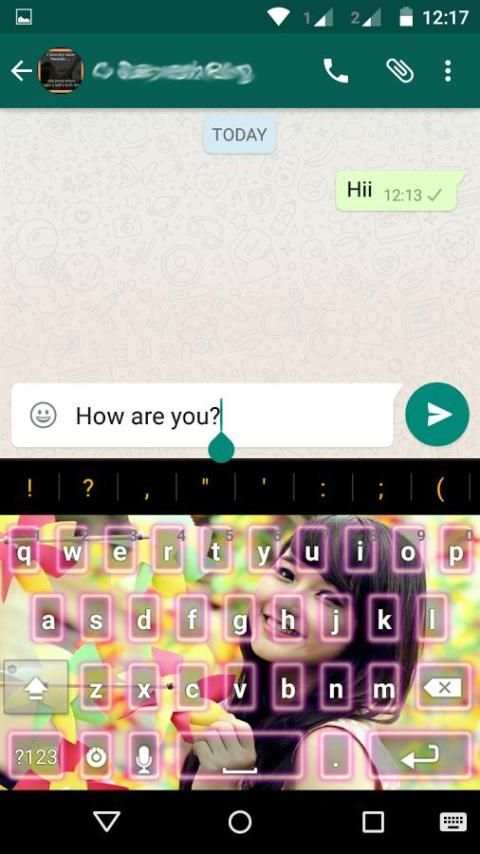 Keyboard foto sendiri screenshot 6