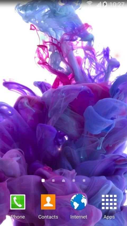 Ink in Water Live Wallpaper screenshot 1