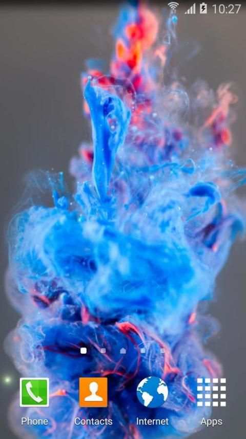 Ink in Water Live Wallpaper screenshot 2