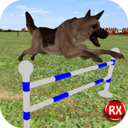 ikon trik anjing pertanian