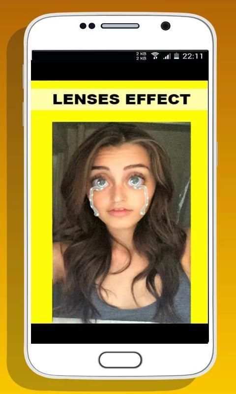 Sticker lenses snapchat effect скриншот 2