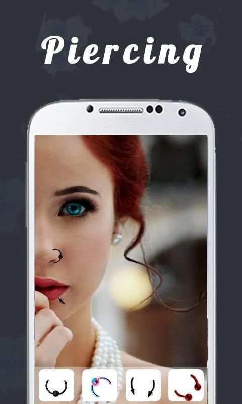Piercing Photo Editor 1 تصوير الشاشة