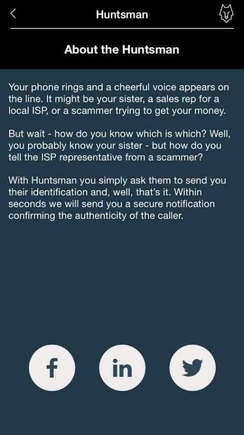 Huntsman Identity Assurance screenshot 1