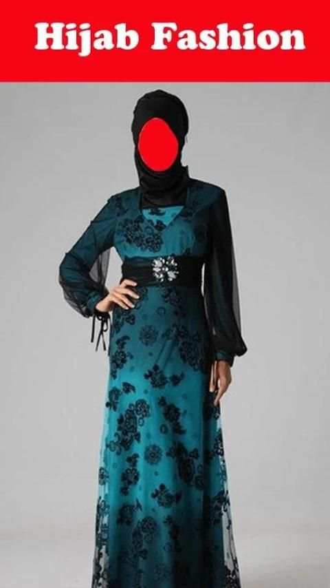 Hijab Fashion Photo Suit скриншот 4