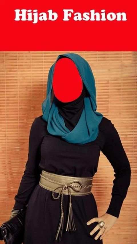 Hijab Fashion Photo Suit скриншот 1