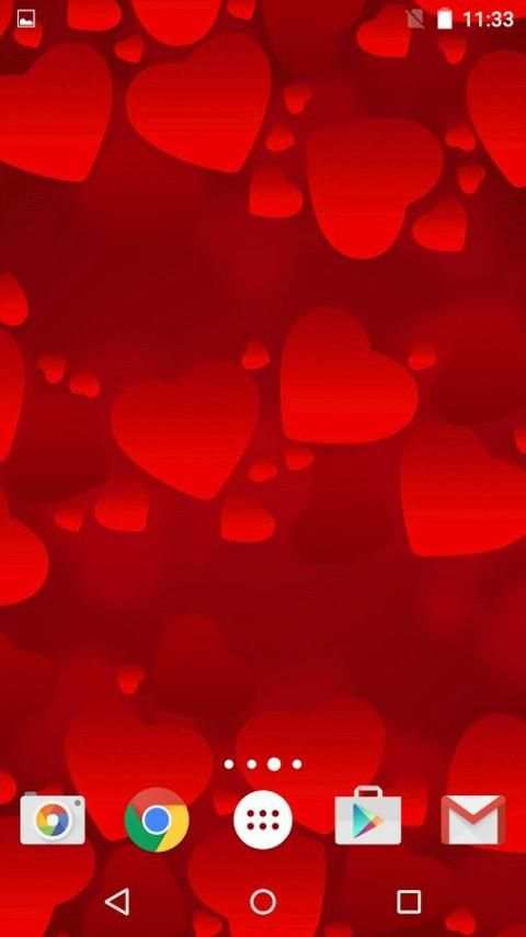 Hearts Live Wallpaper screenshot 2