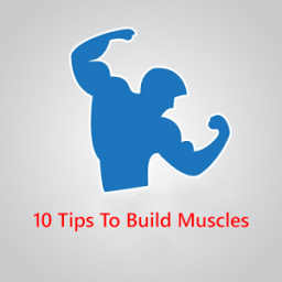 10 Tips To Build Muscles أيقونة