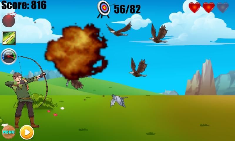 hunting birds arrow bow shoot 13 تصوير الشاشة