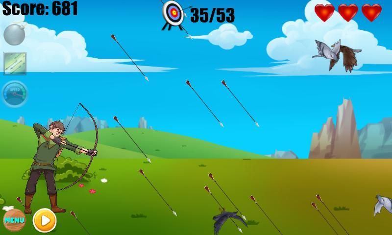 hunting birds arrow bow shoot скриншот 12