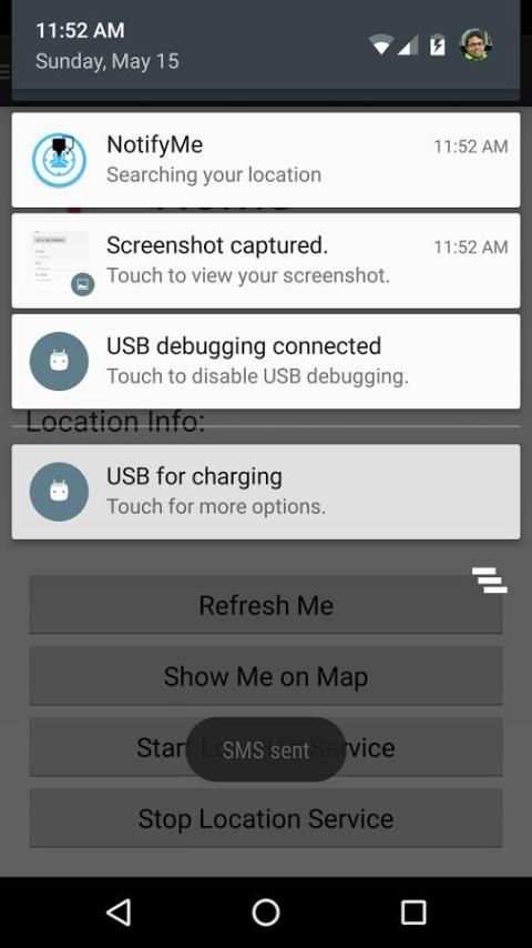 NotifyMe screenshot 1