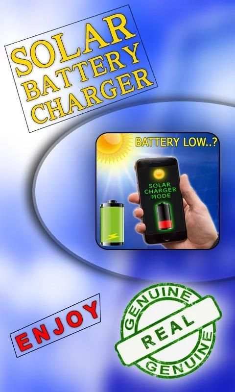 Solar Battery Charger Prank screenshot 1