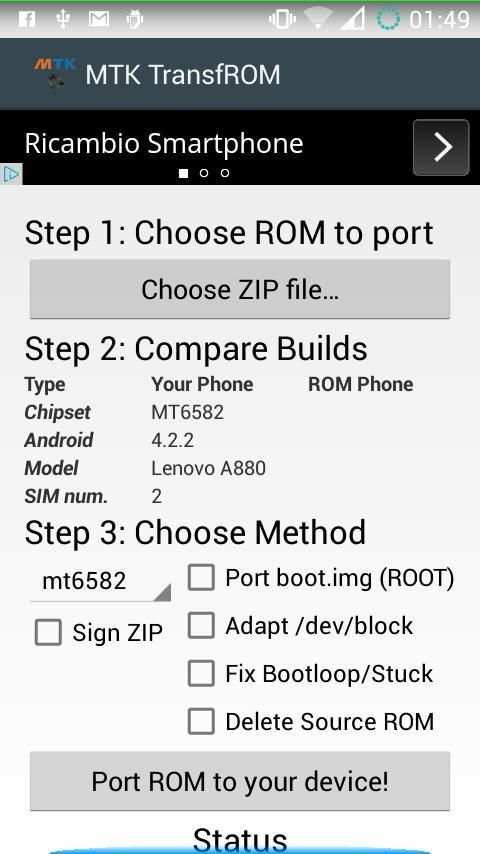 MTK TransfROM screenshot 4