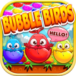 Bubble Bird Egg Drop Shooter иконка