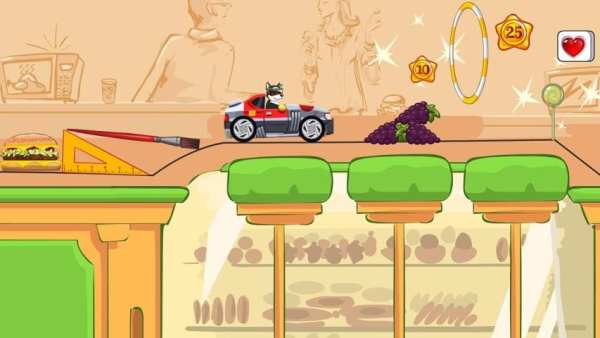 Paw Car Racing скриншот 2