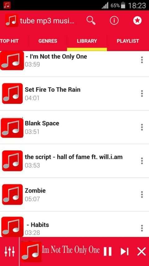Tube Music MP3 Player screenshot 3