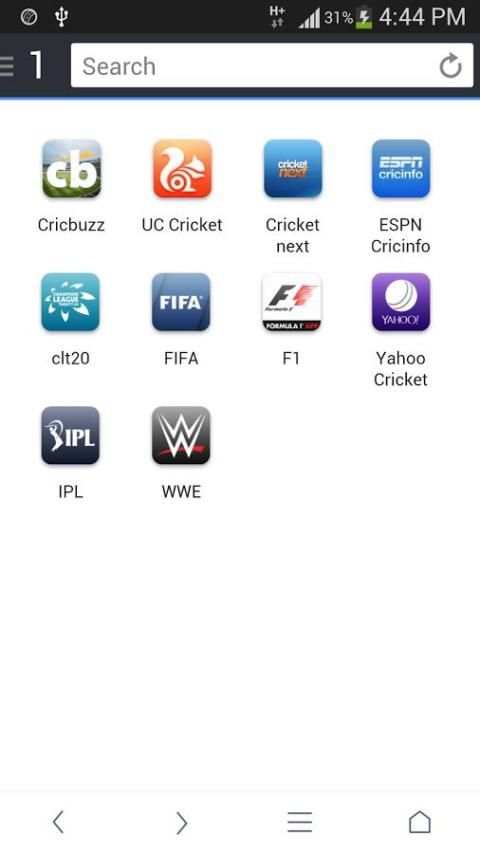 Mini Browser for android 6 تصوير الشاشة