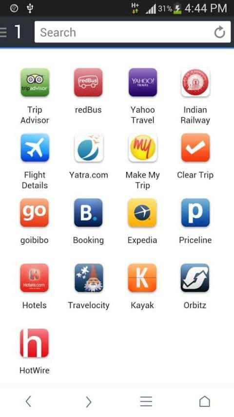 Mini Browser for android 5 تصوير الشاشة