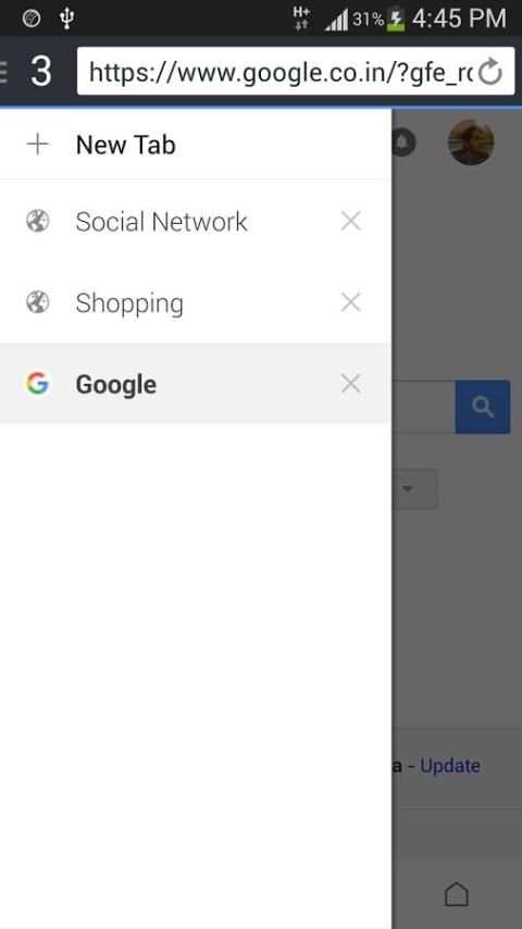 Mini Browser for android 4 تصوير الشاشة