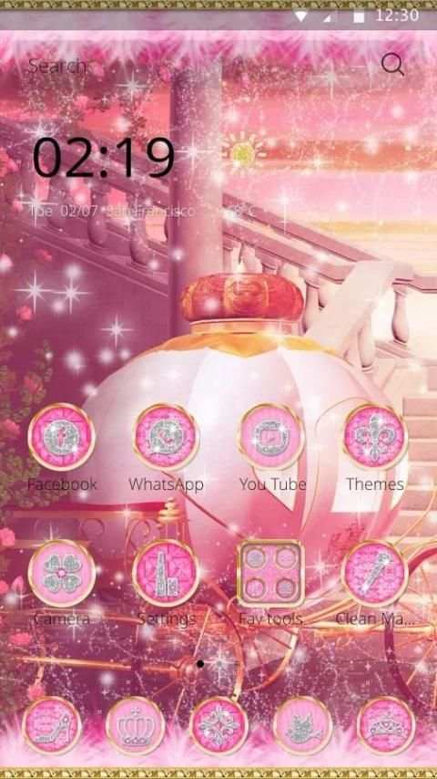 Berwarna merah muda putri screenshot 4