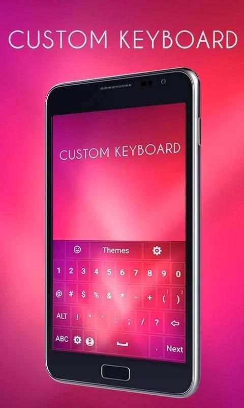Custom Keyboard 1 تصوير الشاشة