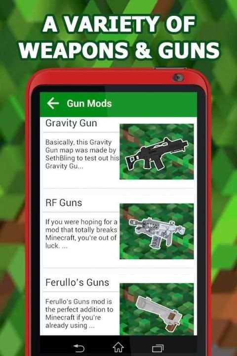Gun Mod for Minecraft PE screenshot 2