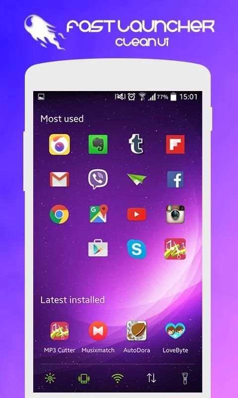 Fast, Small & Simple Launcher screenshot 2