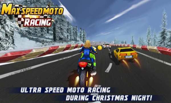 Max. Speed Moto Racing स्क्रीनशॉट 1